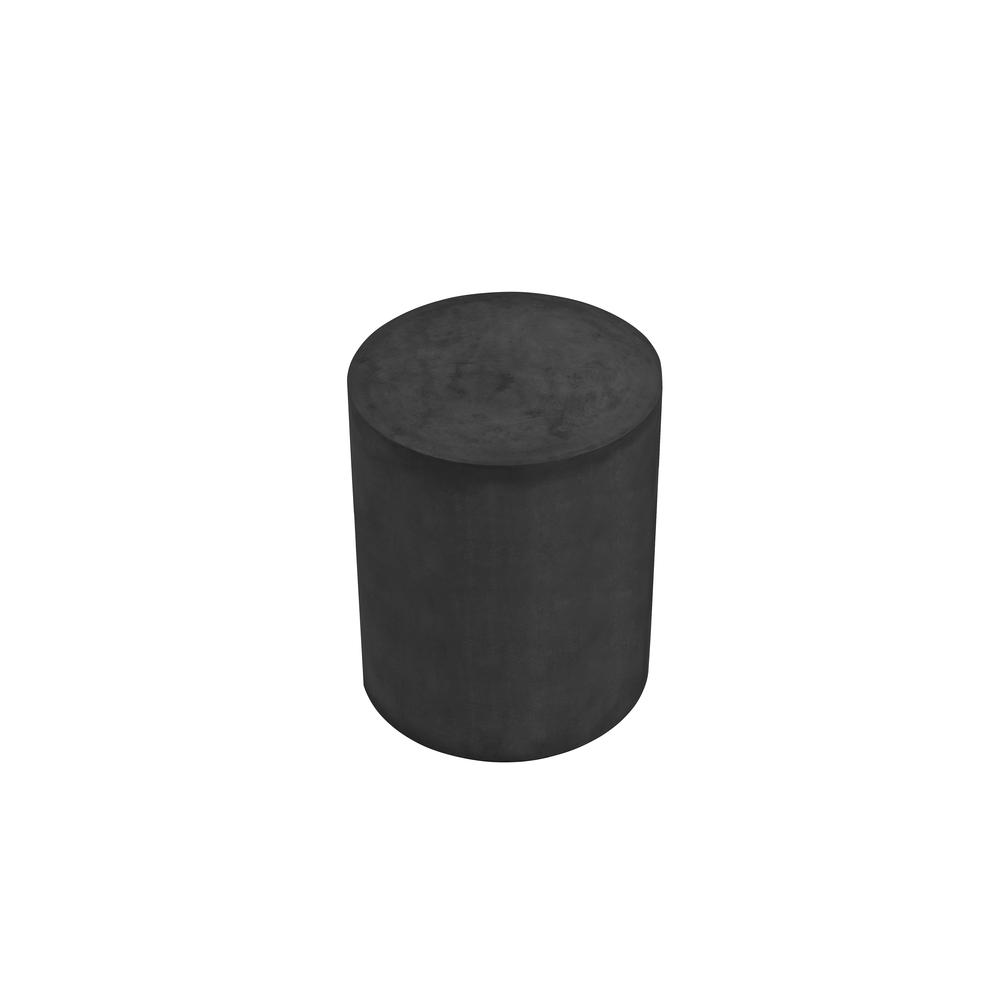 Thurman Stool in Black Concrete. Picture 2