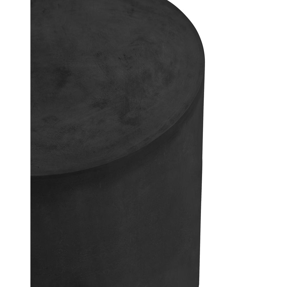 Thurman Stool in Black Concrete. Picture 3