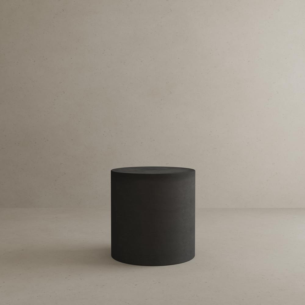 Thurman Stool in Black Concrete. Picture 4