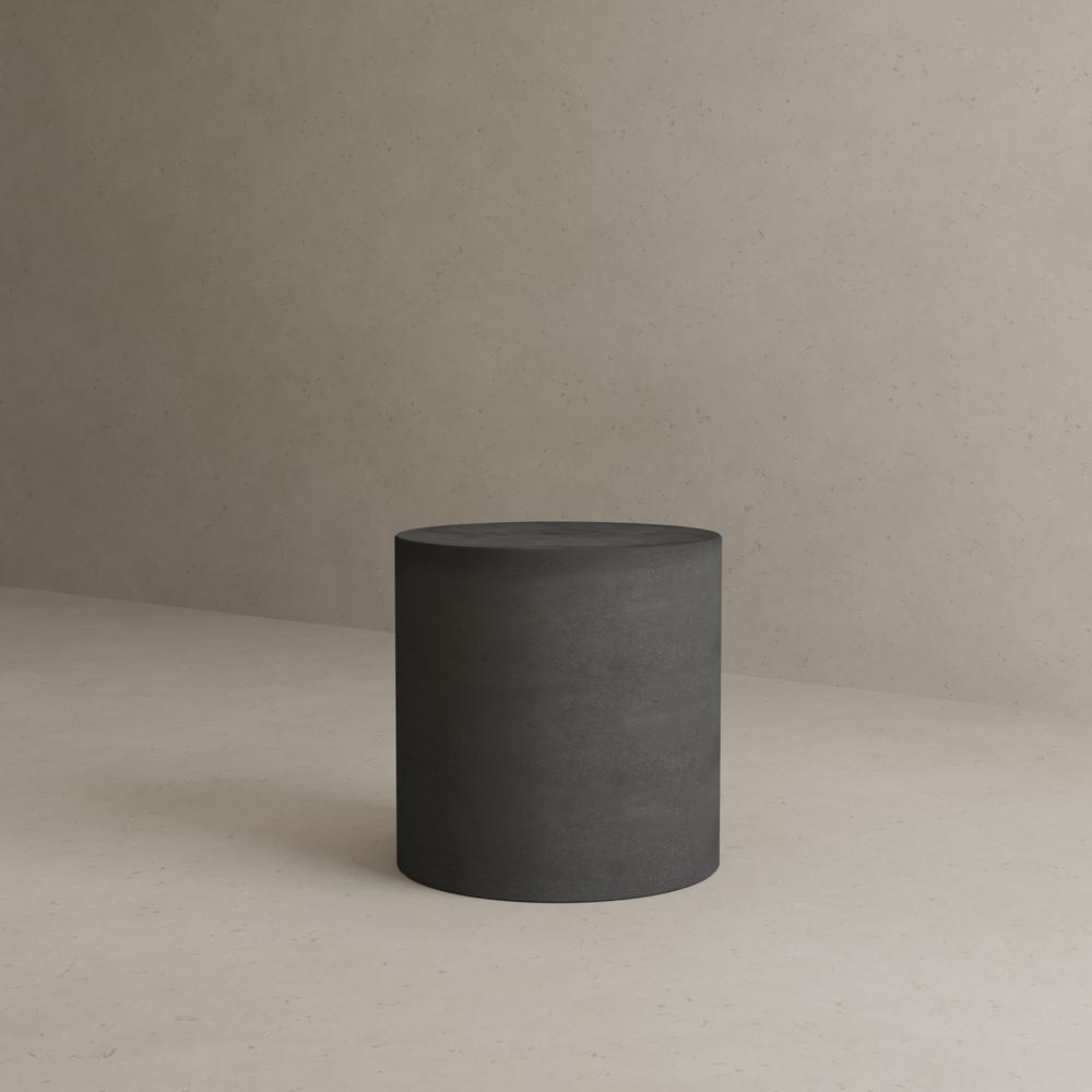 Thurman Stool in Black Concrete. Picture 5