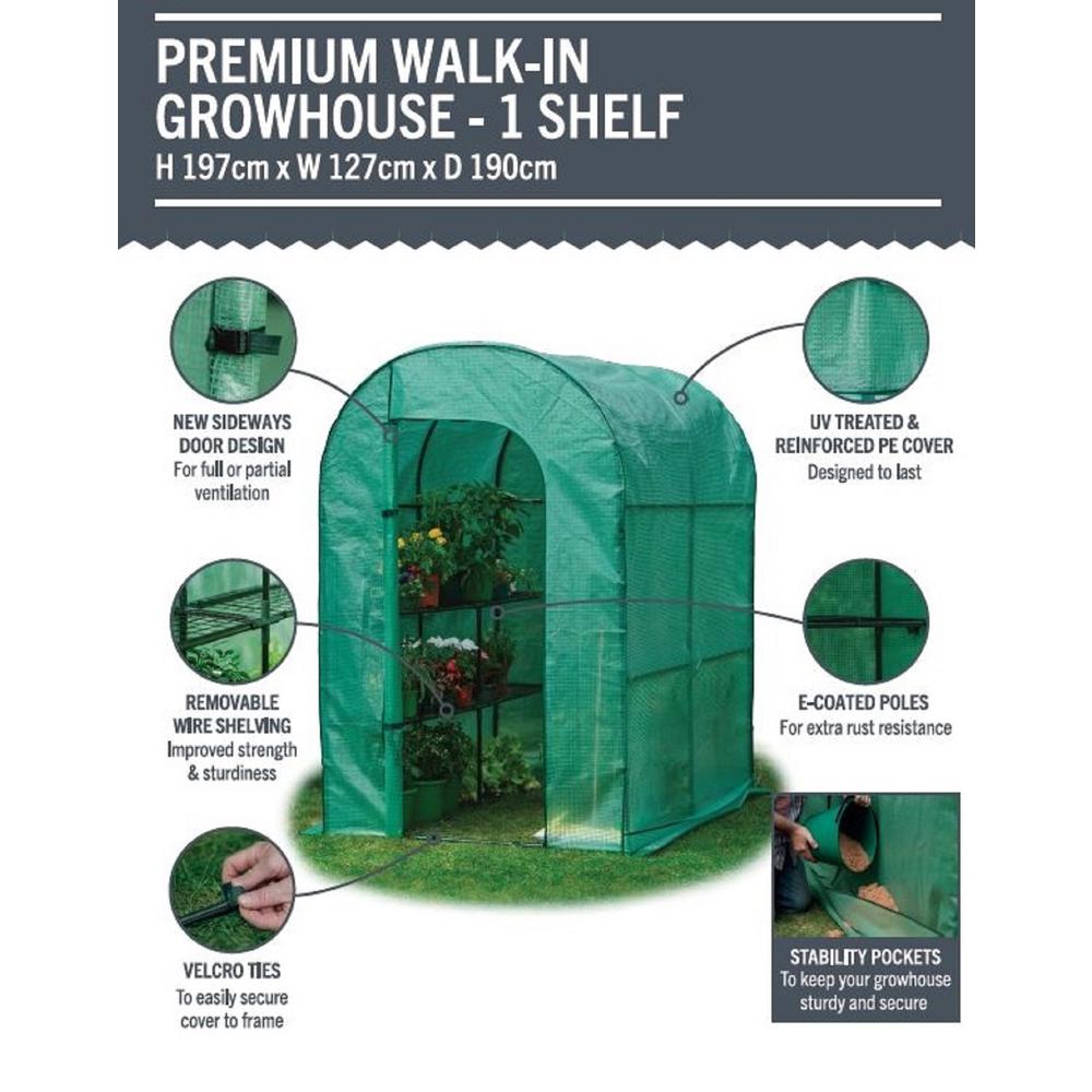 PREMIUM WALK-IN GREENHOUSE. Picture 3