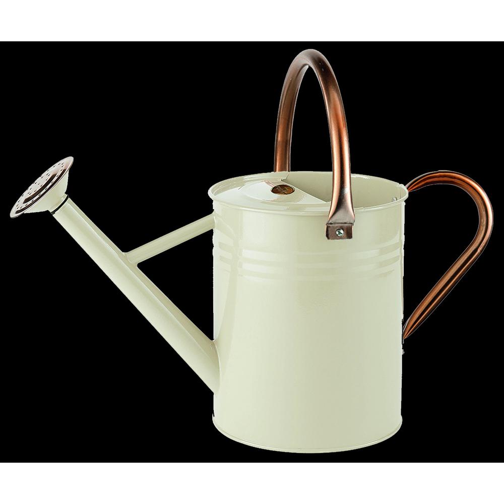 CREAM WATERING CAN. Picture 1