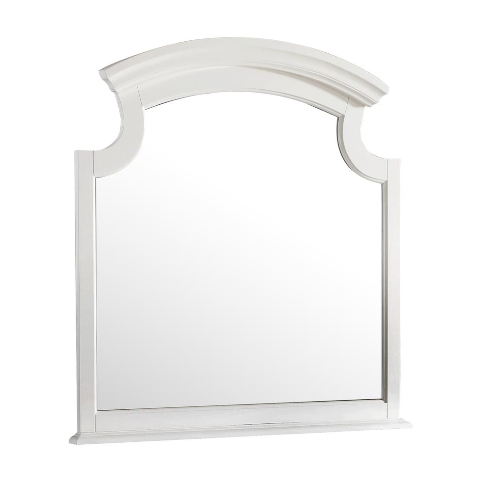 Summit 43 in. x 44 in. Modern Arch Framed Dresser Mirror, PF-G5975-M. Picture 2