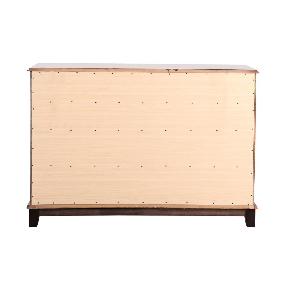 Ashford 10-Drawer Cappuccino Dresser (45 in. X 65 in. X 19 in.). Picture 4