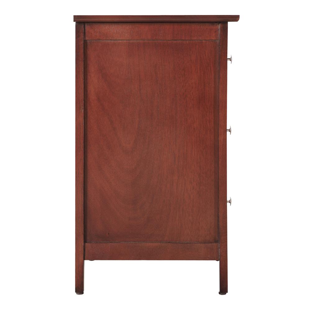 Daniel 3-Drawer Cherry Nightstand (25 in. H x 15 in. W x 19 in. D). Picture 5
