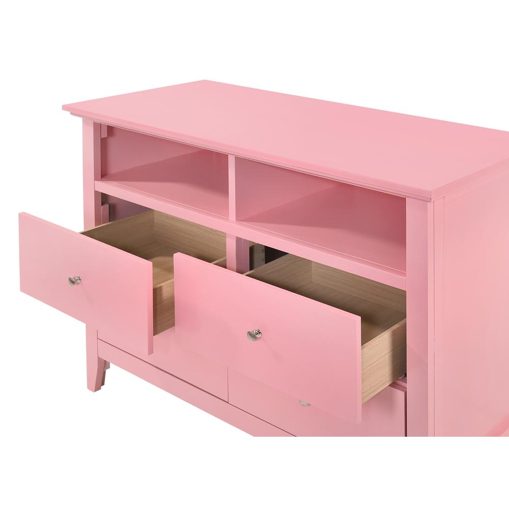 Hammond Pink 4 Drawer Chest of Drawers (42 in L. X 18 in W. X 36 in H.). Picture 3
