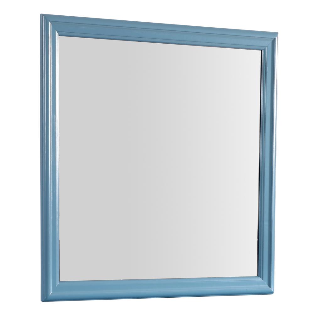 38 in. x 38 in. Classic Square Framed Dresser Mirror, PF-G3180-M. Picture 2