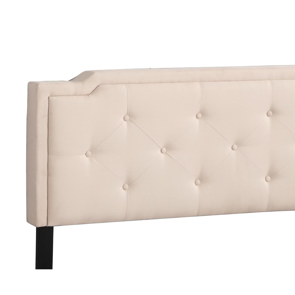 Deb Beige Full Adjustable Panel Bed. Picture 3