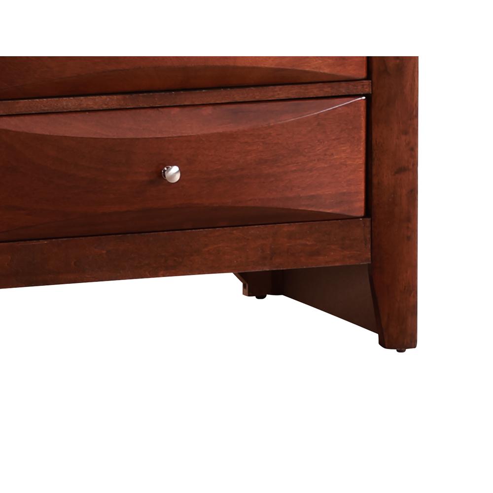 Marilla 8-Drawer Cherry Dresser (41 in. X 59 in. X 17 in.). Picture 6