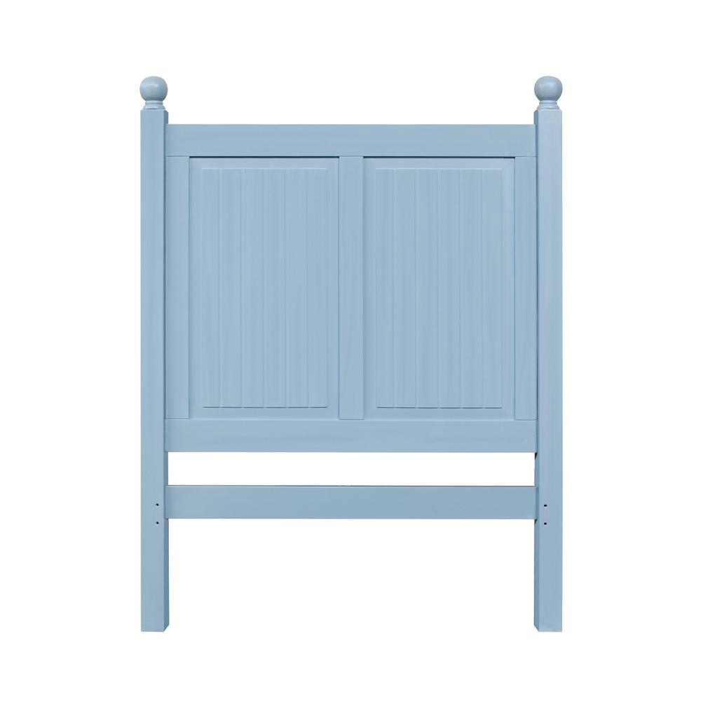 Cool Breeze Beach Blue Twin Panel Bed. Picture 4