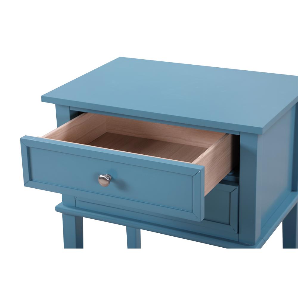 Newton 2-Drawer Teal Nightstand (28 in. H x 16 in. W x 22 in. D). Picture 3