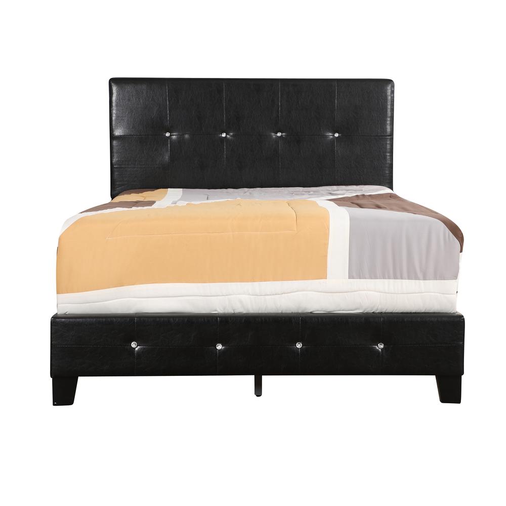 Nicole Black King Panel Beds. Picture 1