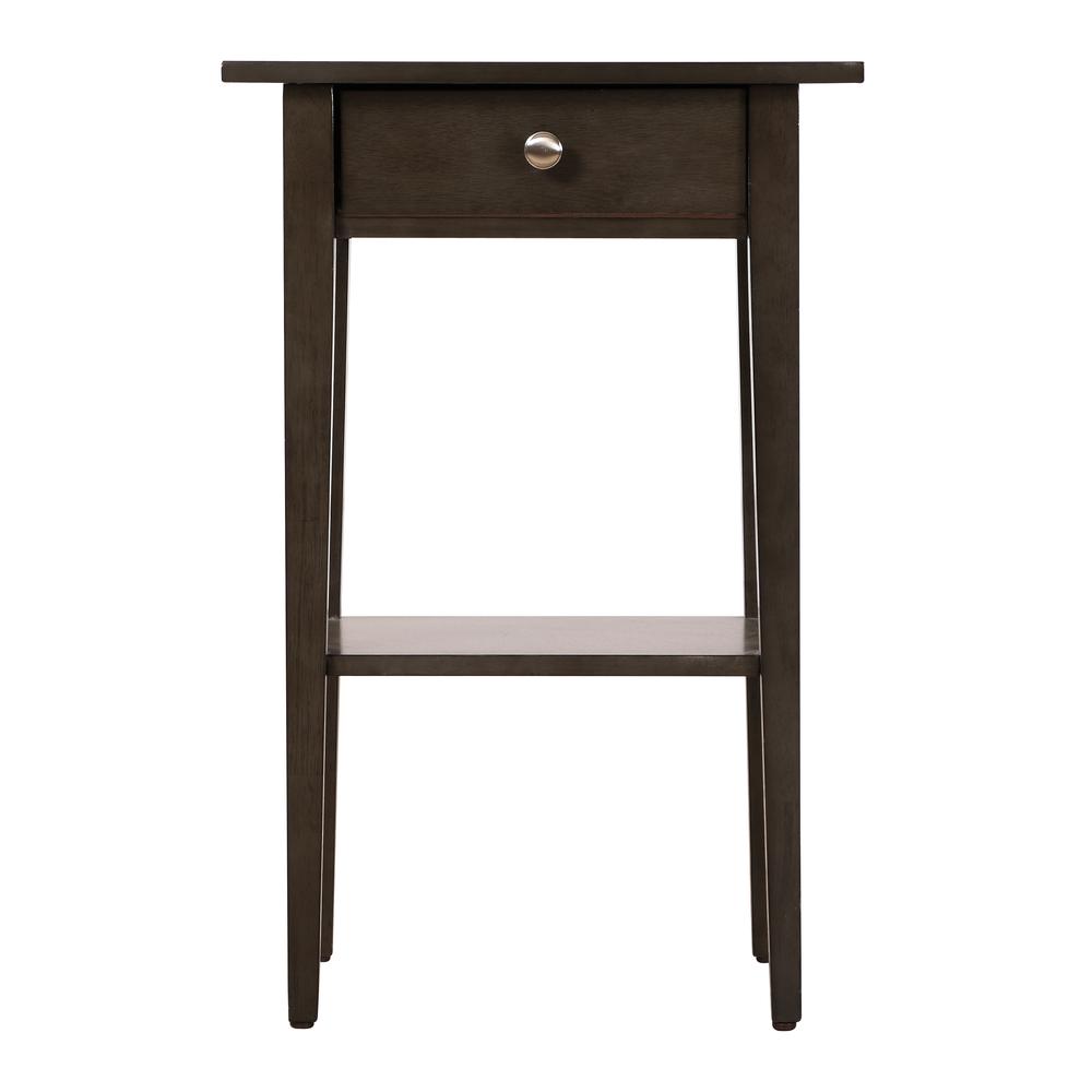Dalton 1-Drawer Gray Nightstand (28 in. H x 14 in. W x 18 in. D). Picture 1
