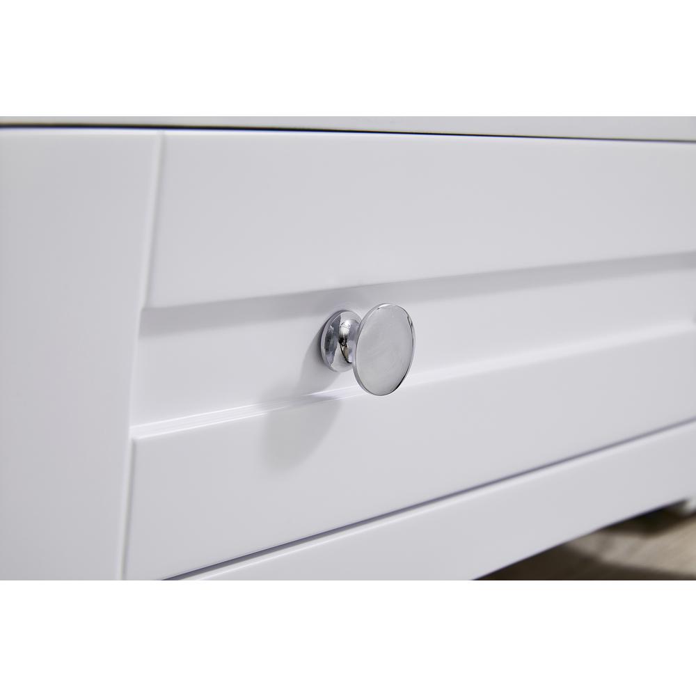 Stufurhome Carter 27 in. x 34 in. White Engineered Wood Laundry Sink. Picture 8
