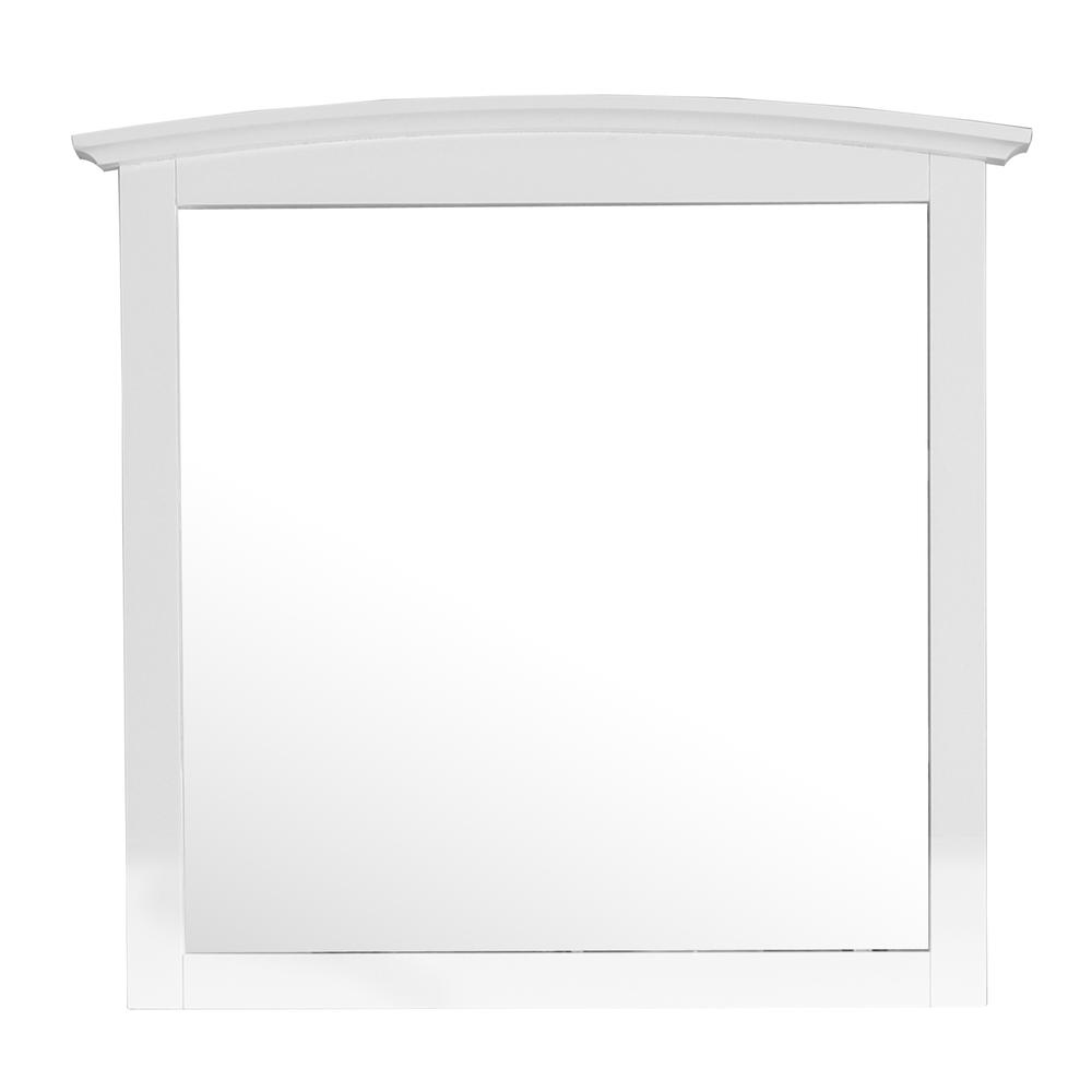 37 in. x 35 in. Classic Rectangle Framed Dresser Mirror, PF-G5490-M. Picture 1
