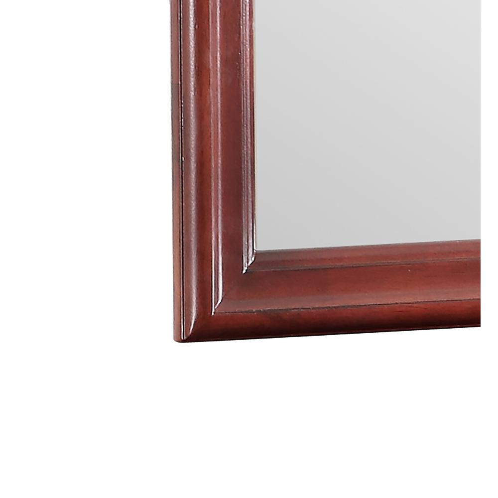 38 in. x 38 in. Classic Square Wood Framed Dresser Mirror, PF-G3100-M. Picture 3
