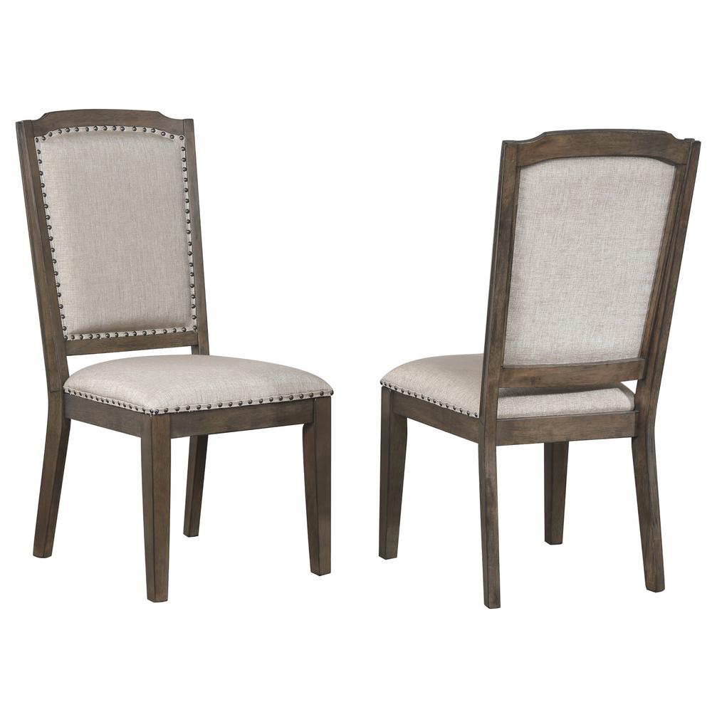 Cali Gray and Brown Side Chair (Set of 2). Picture 1