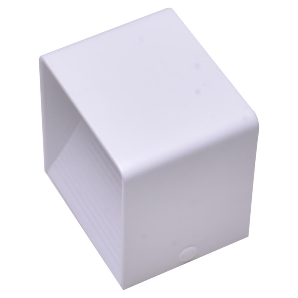 4" LED Square White Wall Sconce Lamp 2pcs Pack. Picture 4
