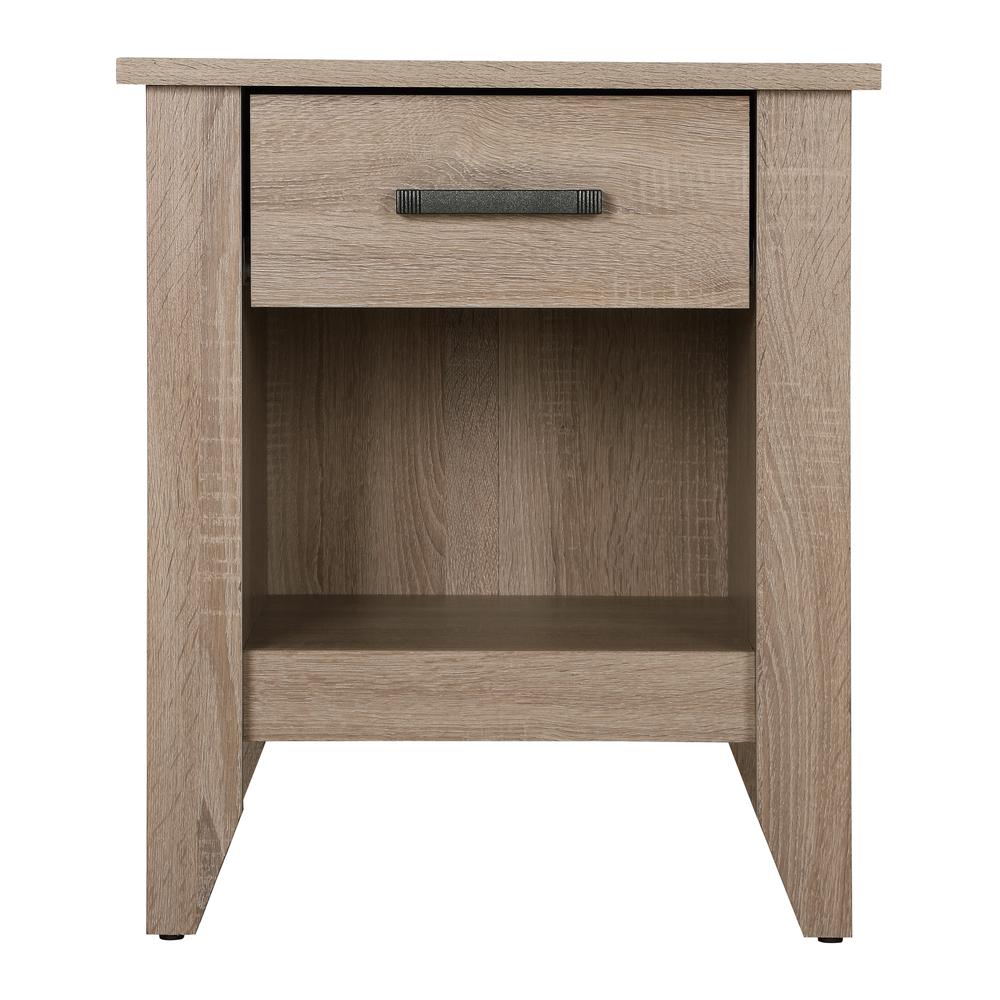 Lennox 1-Drawer Sandalwood Nightstand (24 in. H x 18 in. W x 21 in. D). Picture 1