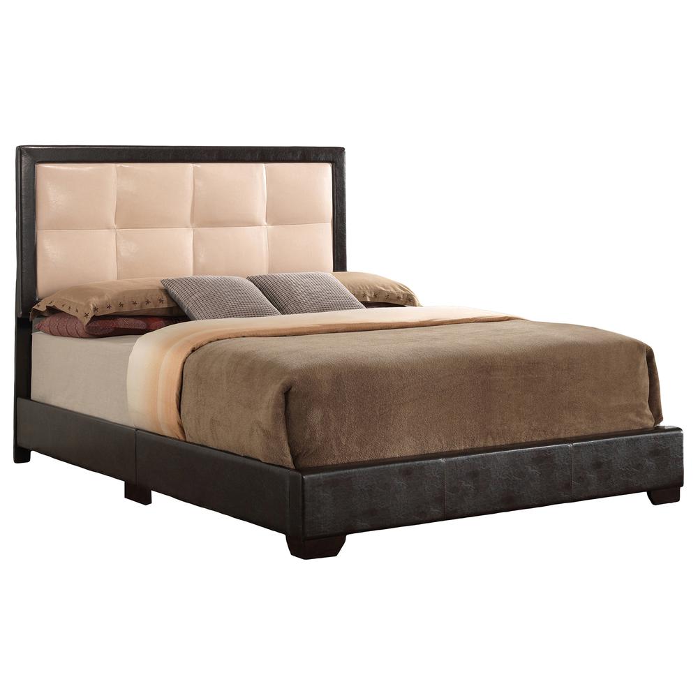 Panello Brown and Gray Full Panel Beds. Picture 2