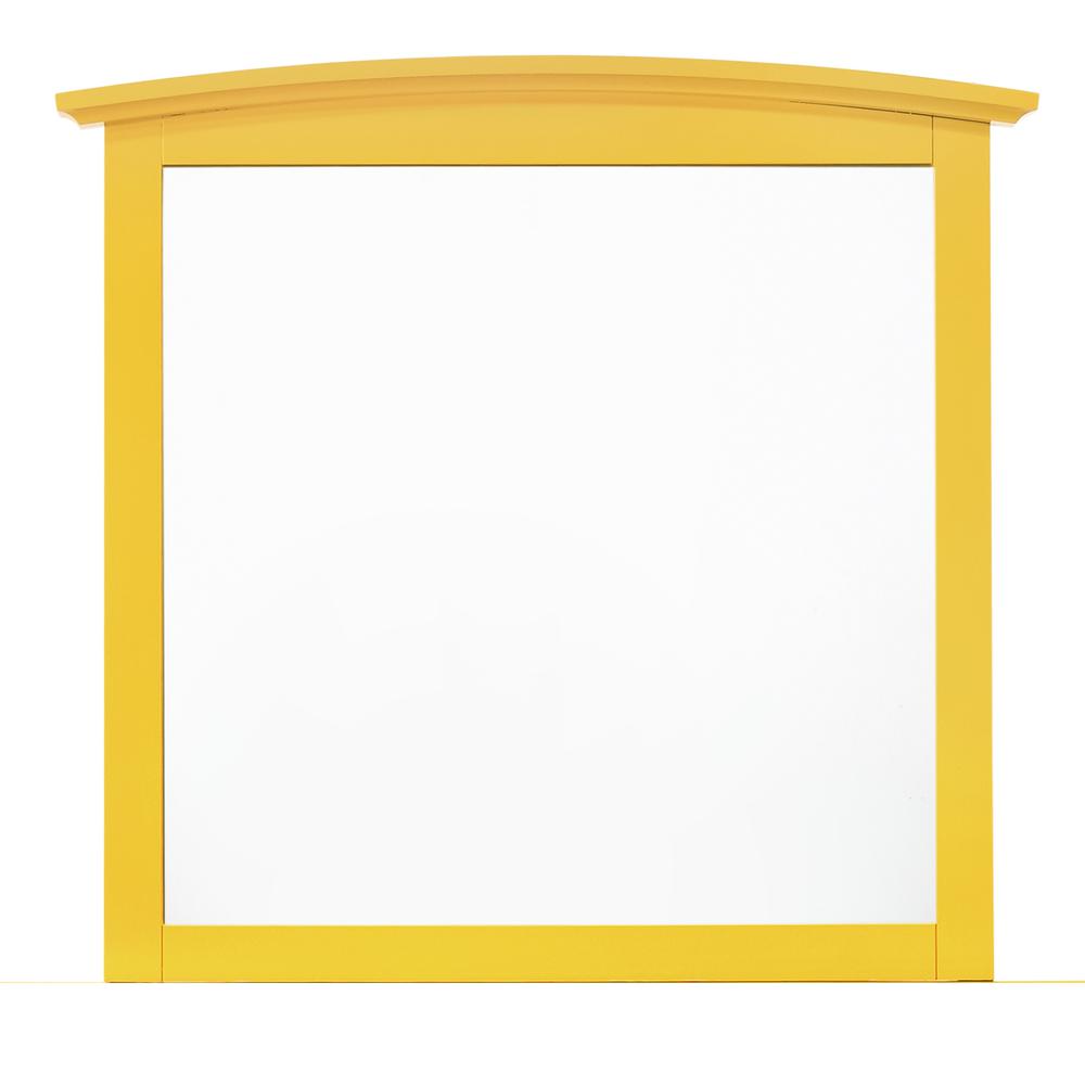 37 in. x 35 in. Classic Rectangle Framed Dresser Mirror, PF-G5402-M. Picture 1