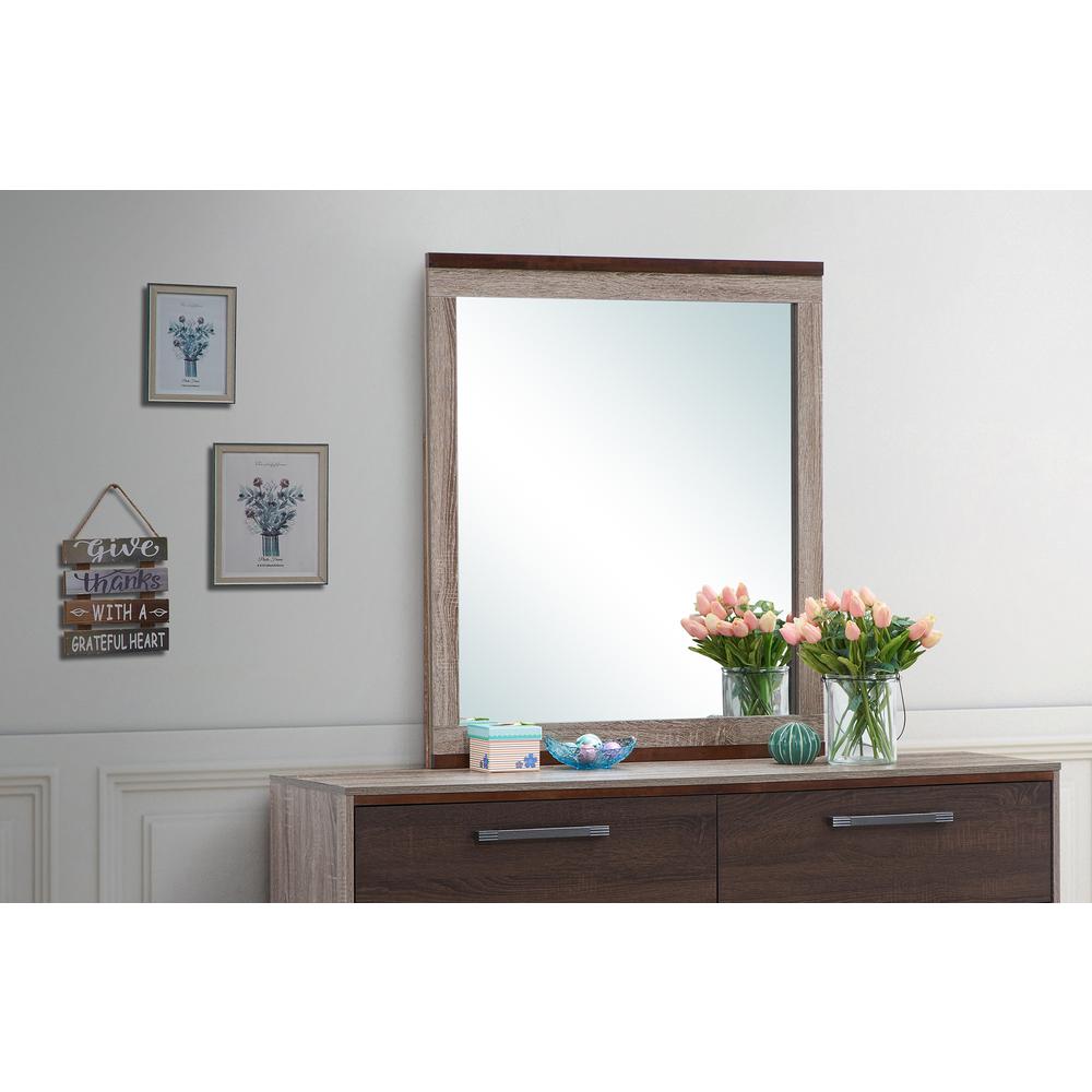 32 in. x 39.5 in. Classic Rectangle Framed Dresser Mirror. Picture 7