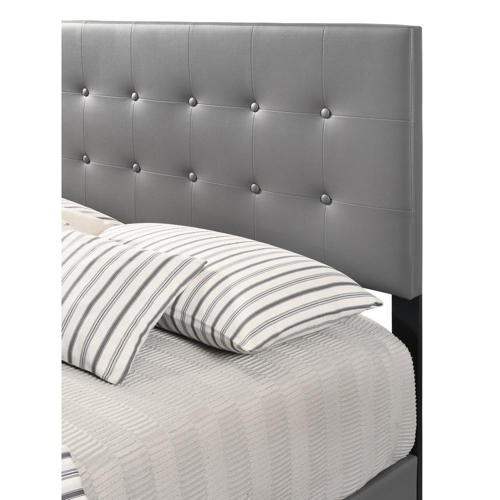 Caldwell Dark Grey Full Panel Bed. Picture 4