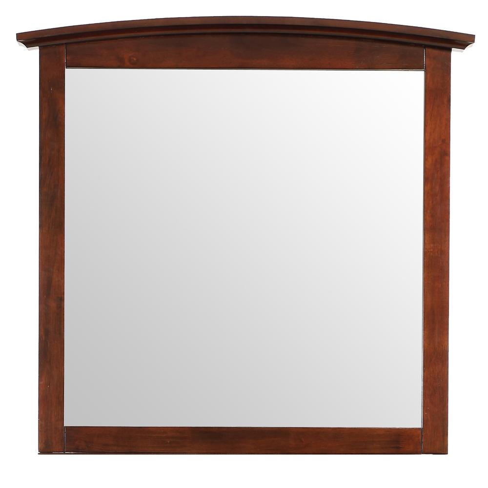 37 in. x 35 in. Classic Rectangle Framed Dresser Mirror, PF-G5425-M. Picture 1