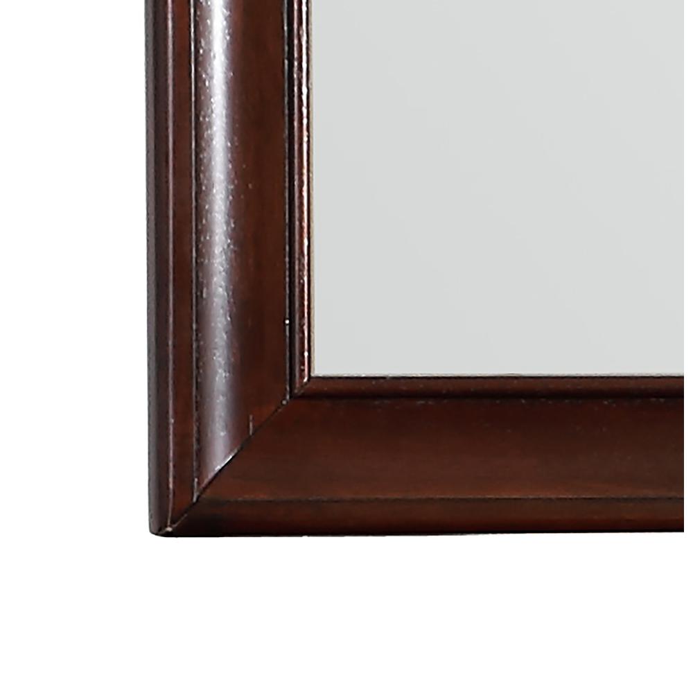 LaVita 45 in. x 33 in. Modern Rectangle Framed Dresser Mirror, PF-G8875-M. Picture 3