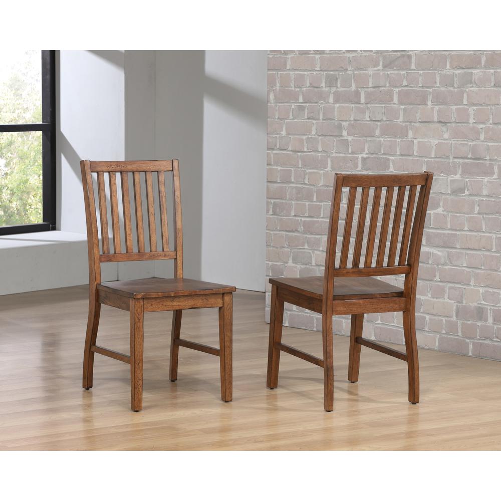 Simply Brook Brown Side Chair (Set of 2), BH-BR-C60-AM-2. Picture 6