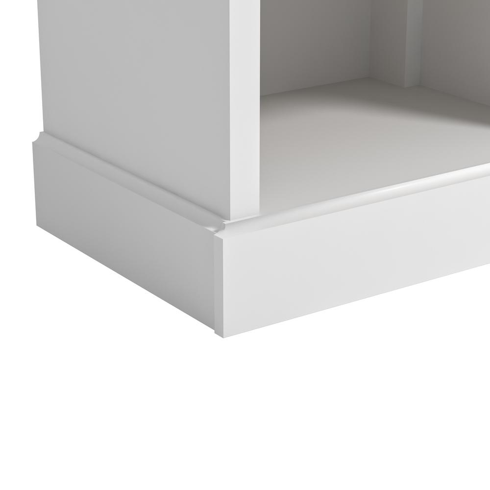 Xylon 1-Drawer White Nightstand (21.7 in. x 24.4 in. x 15.7 in.). Picture 7