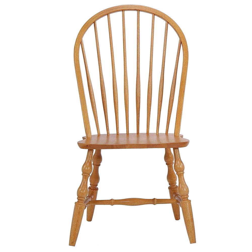Andrews Distressed Light Oak Side Chair (Set of 2). Picture 2