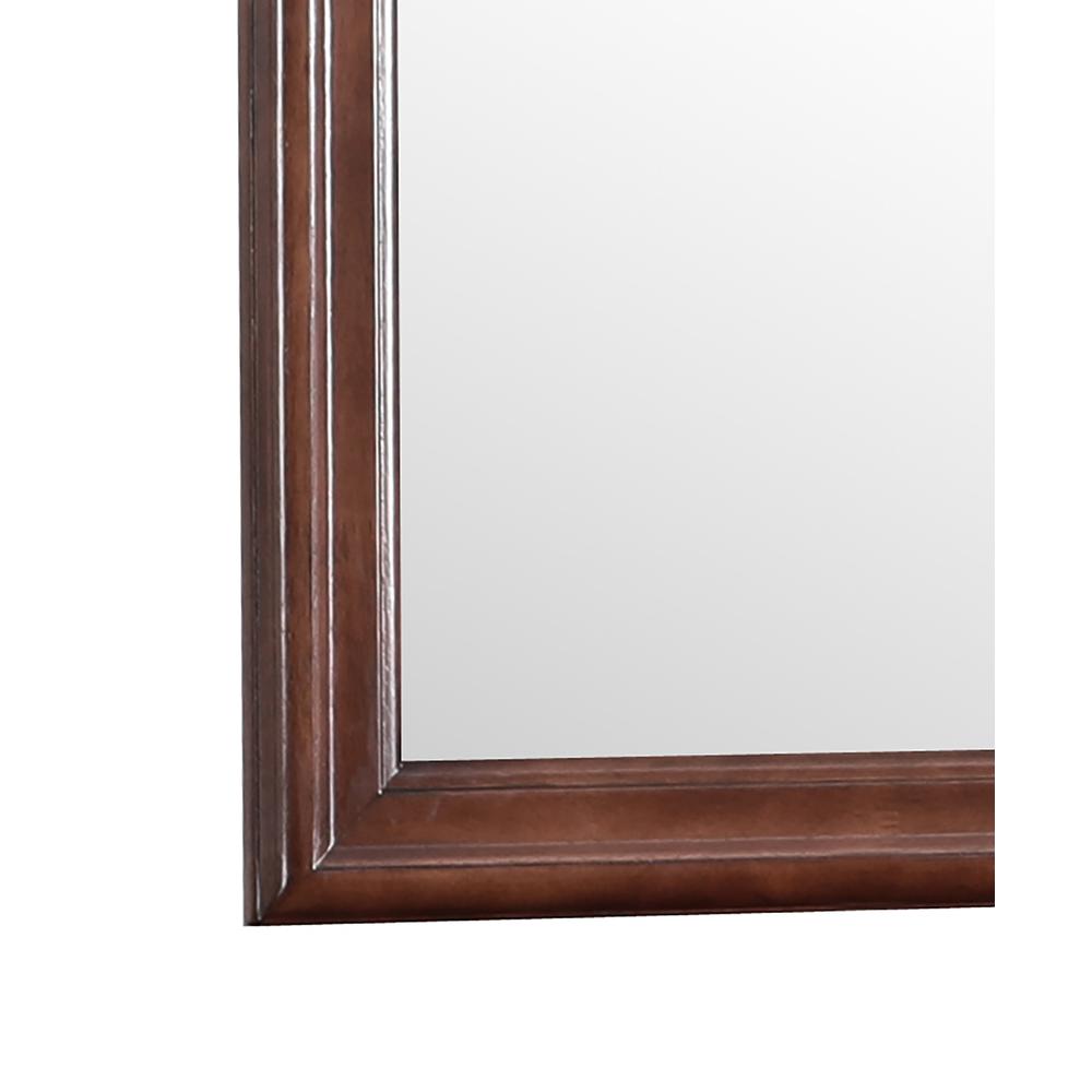 38 in. x 38 in. Classic Square Wood Framed Dresser Mirror, PF-G3125-M. Picture 3