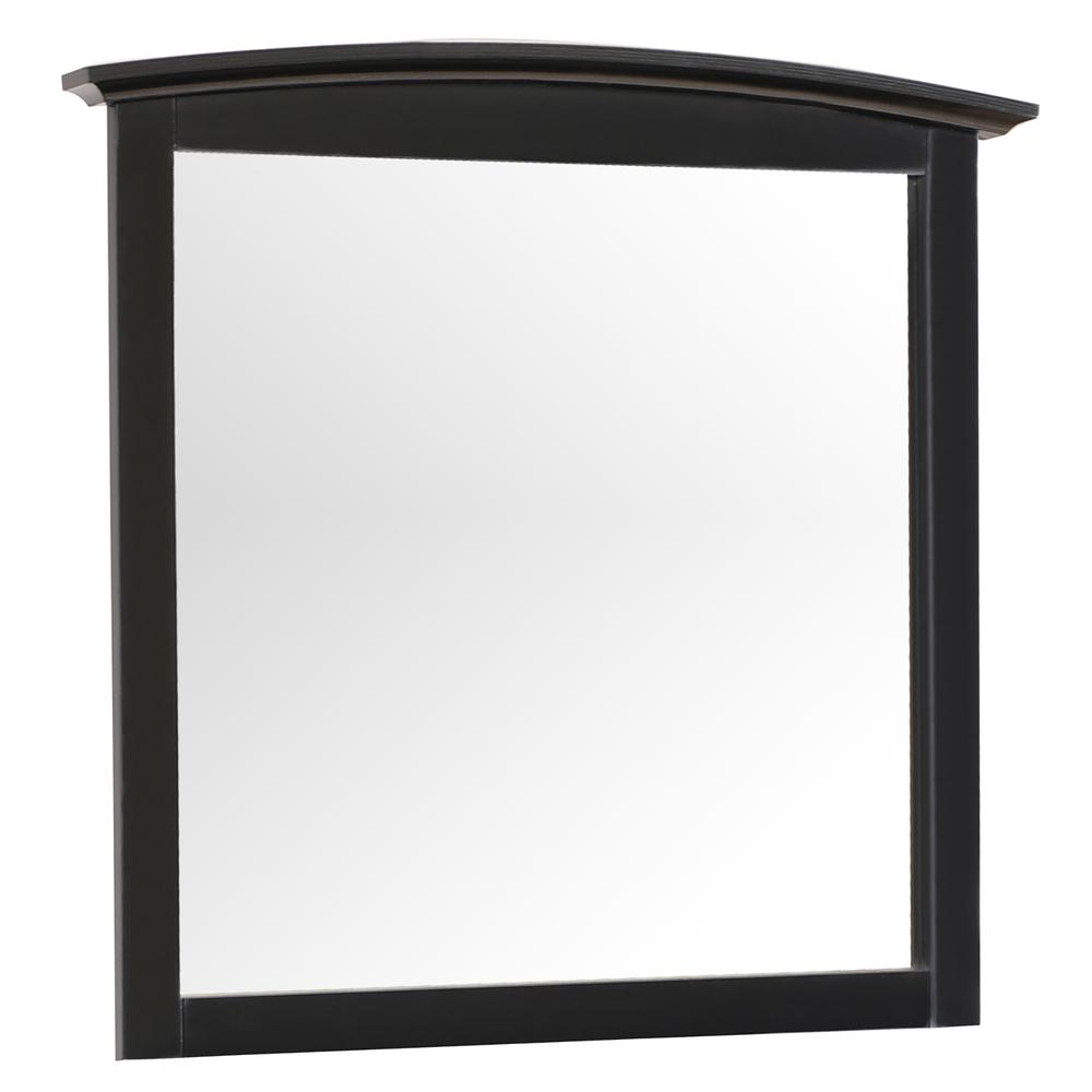 37 in. x 35 in. Classic Rectangle Framed Dresser Mirror, PF-G5450-M. Picture 2