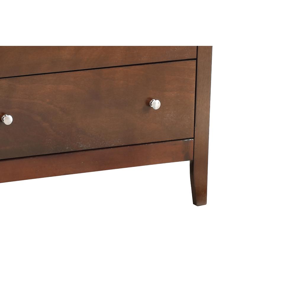 Hammond 10-Drawer Cappuccino Double Dresser (39 in. X 18 in. X 58 in.). Picture 4