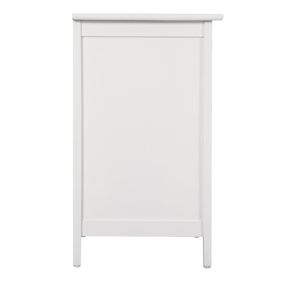 Daniel 3-Drawer White Nightstand (25 in. H x 15 in. W x 19 in. D). Picture 5