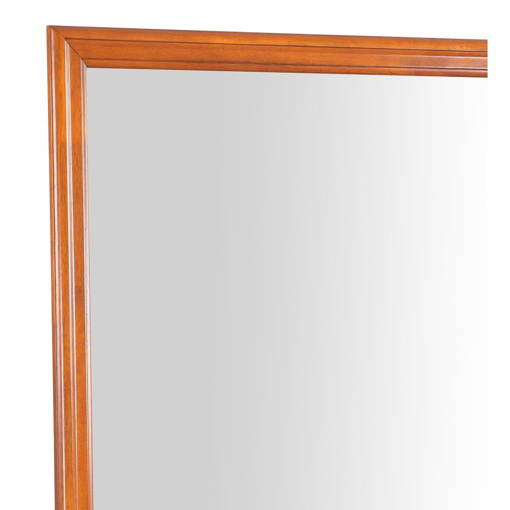 38 in. x 38 in. Classic Square Wood Framed Dresser Mirror, PF-G3160-M. Picture 6