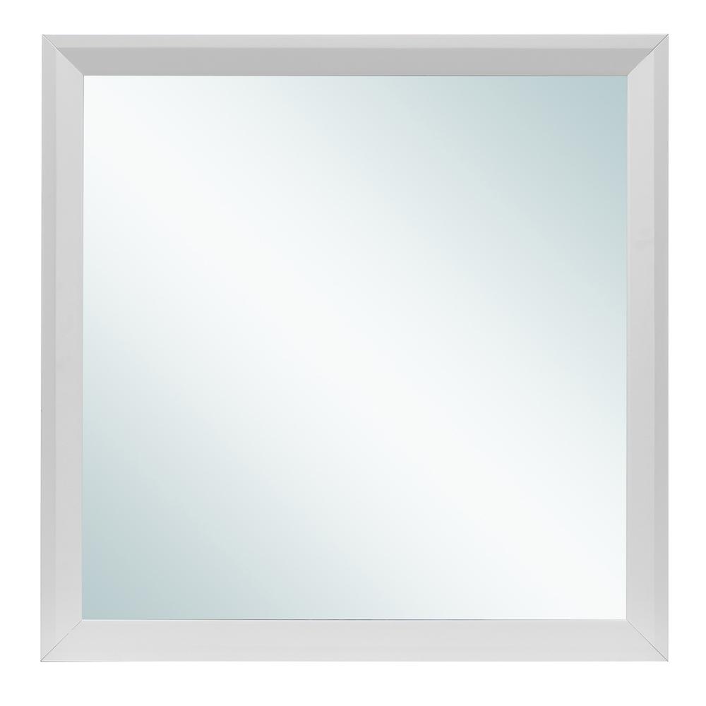 36 in. x 36 in. Classic Square Framed Dresser Mirror, PF-G1339-M. Picture 1