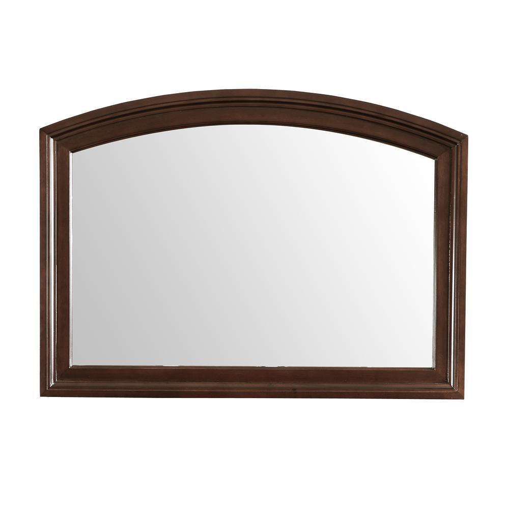 Ashford 47 in. x 34 in. Modern Arch Framed Dresser Mirror. Picture 1