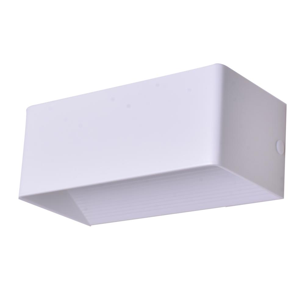 LED White Large 4"L x 8"W x 4"H Wall Lamp 2pcs Pack. Picture 5