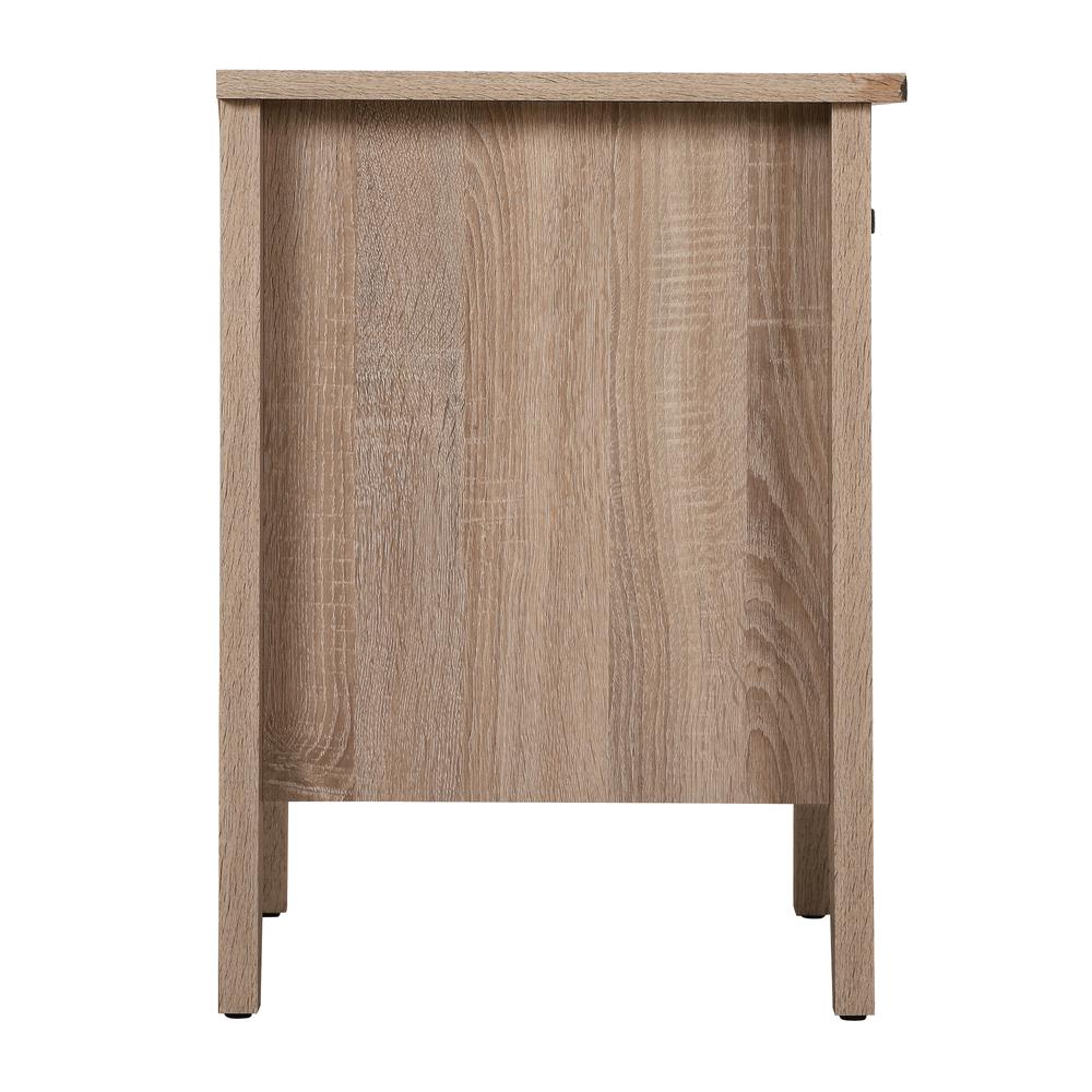 Lennox 1-Drawer Sandalwood Nightstand (24 in. H x 18 in. W x 21 in. D). Picture 5