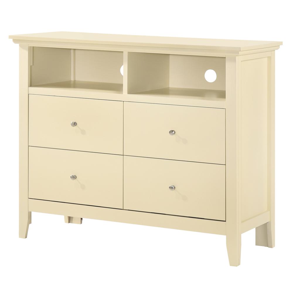 Hammond Beige 4 Drawer Chest of Drawers (42 in L. X 18 in W. X 36 in H.). Picture 1
