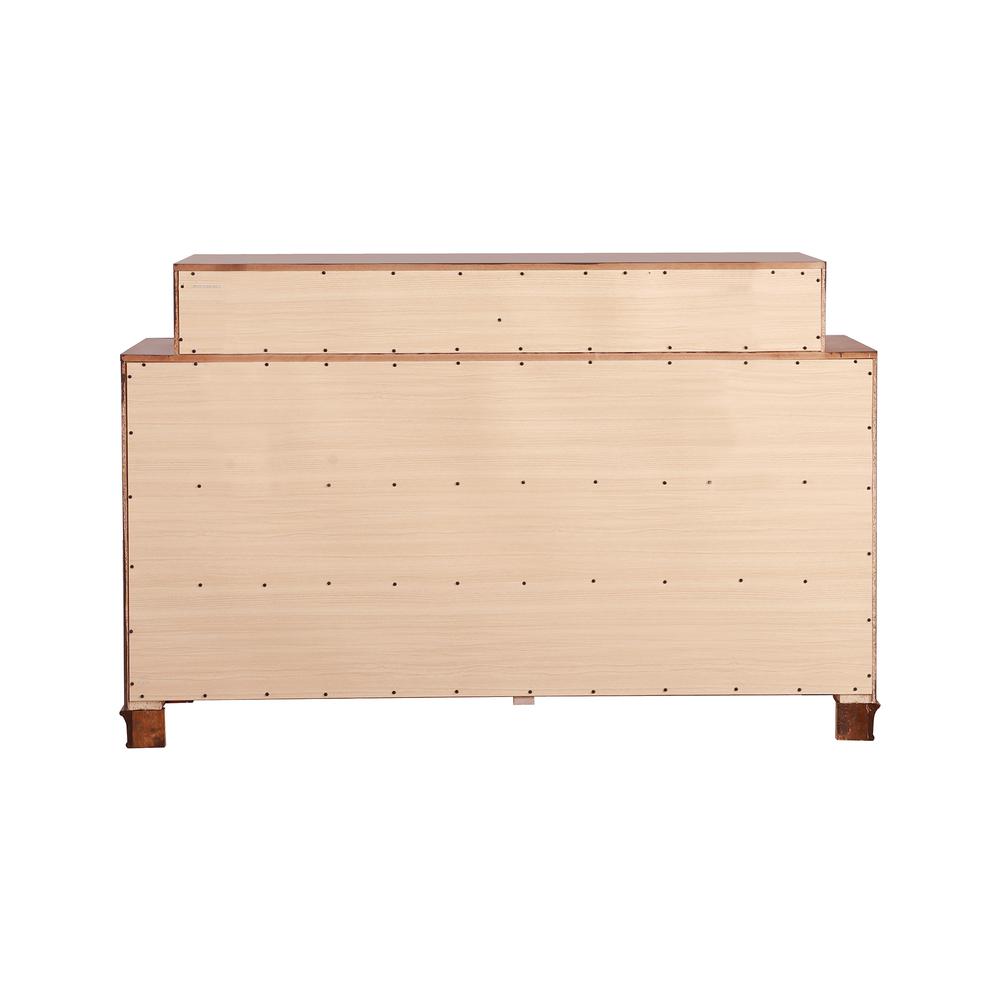 LaVita 10-Drawer Oak Dresser (43 in. X 67 in. X 17 in.). Picture 4