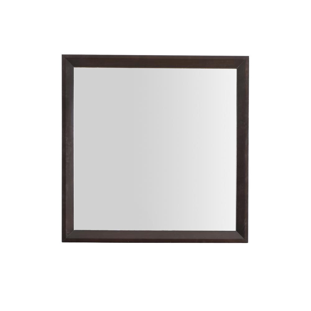 36 in. x 36 in. Classic Square Framed Dresser Mirror, PF-G1300-M. Picture 1