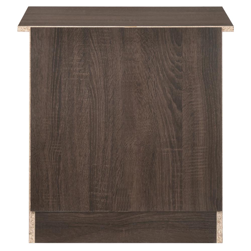 Hudson 1-Drawer Wenge Nightstand (23 in. H x 18 in. W x 22 in. L). Picture 4