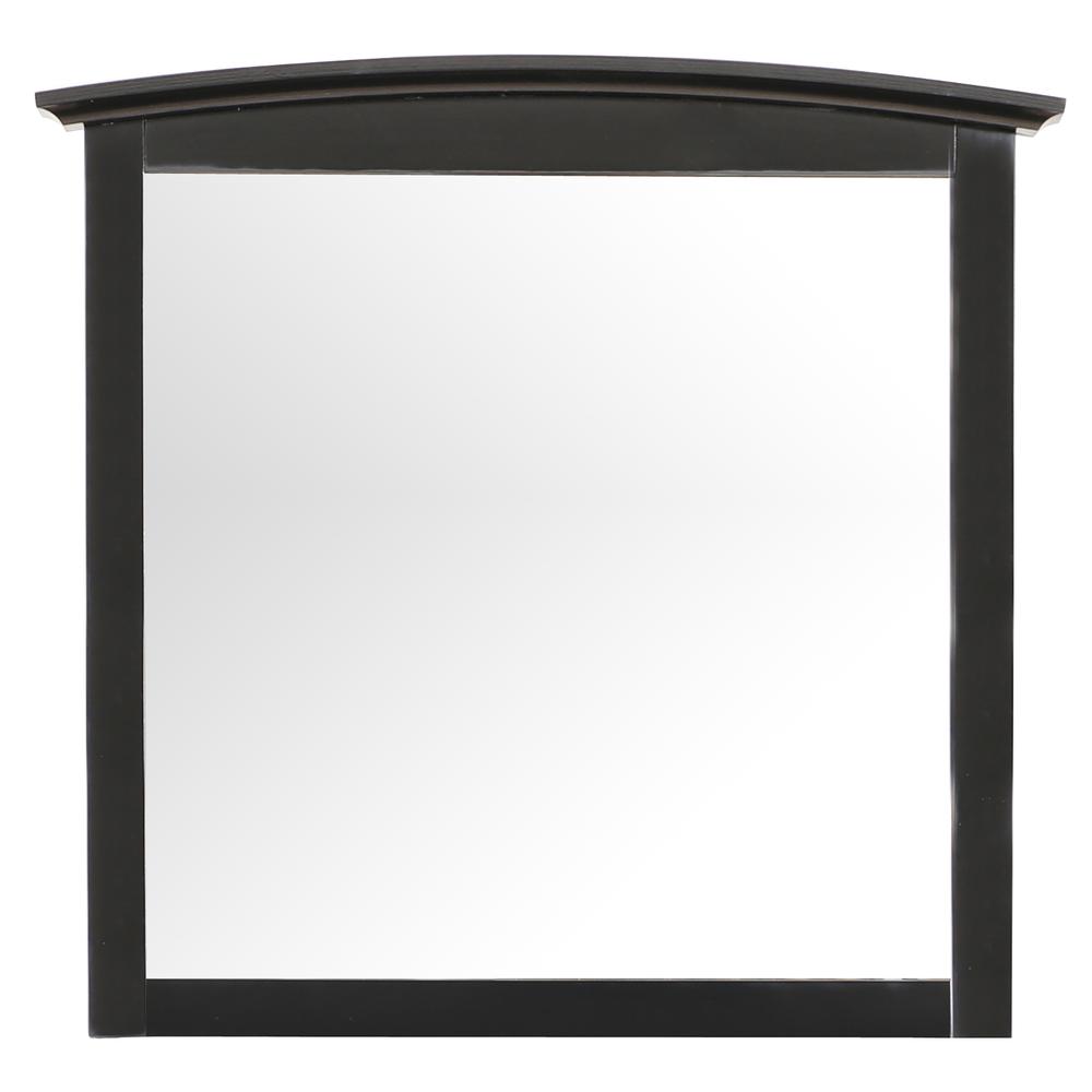 37 in. x 35 in. Classic Rectangle Framed Dresser Mirror, PF-G5450-M. Picture 1