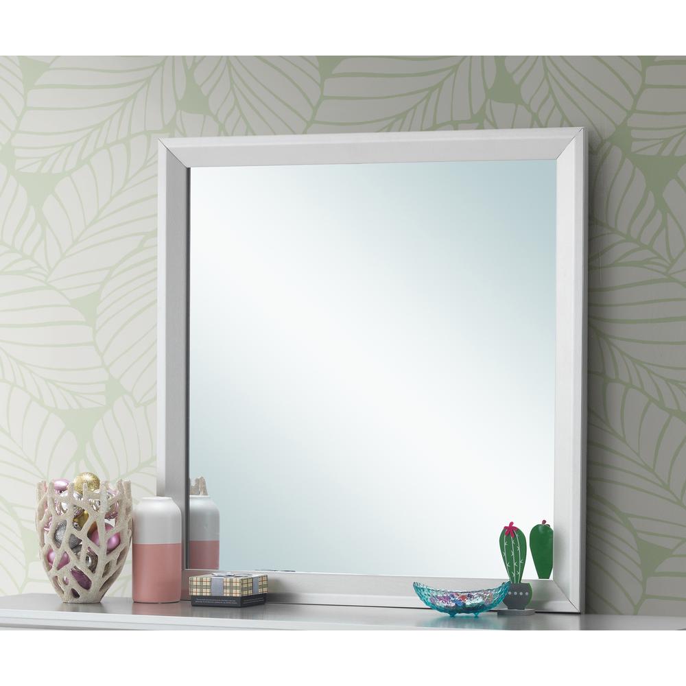 36 in. x 36 in. Classic Square Framed Dresser Mirror, PF-G1333-M. Picture 5