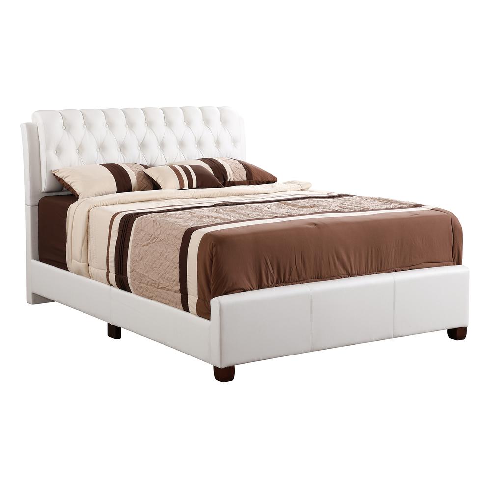 Marilla White Queen Panel Beds, PF-G1570C-QB-UP. Picture 2