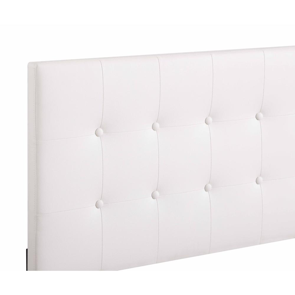 Caldwell White Full Panel Bed. Picture 4