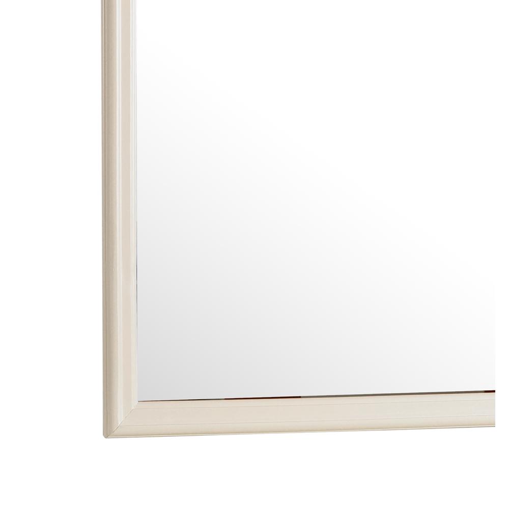 38 in. x 38 in. Classic Square Wood Framed Dresser Mirror, PF-G3175-M. Picture 3